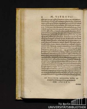 De Priscorum Hominum Vita, Et de initiis humanitatis atq; tectorum, et incrementis eorum. Caput I.