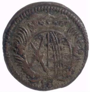 Münze, Pfennig, 1695