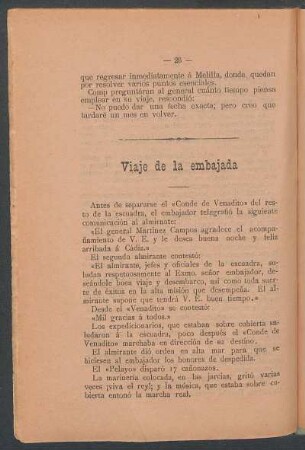 Viaje de la embajada