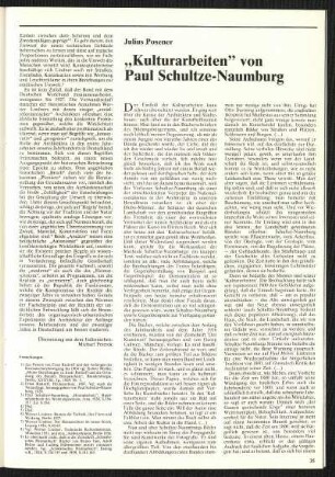 "Kulturarbeiten" von Paul Schultze-Naumburg