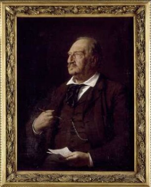 Hermann Lang: Portrait Hermann Allmers