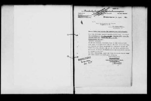 Nachforschung nach von der Besatzungsmacht requirierten Kraftfahrzeugen (Einzelfälle nach Fahrzeughaltern, Buchstabe O)