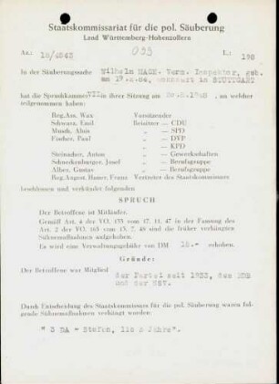 Mack, Wilhelm