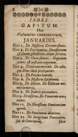 8-12, Inhaltsverzeichnis