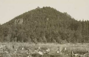 Zittauer Gebirge. Lausche. Ansicht von Norden