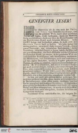 Geneigter Leser!