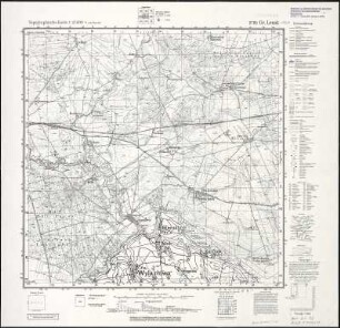 Meßtischblatt 2785 : Gr. Lensk, 1940 : Gr. Lensk. - Aufn. 1909, letzte Nachtr. 1929/30. - 1:25000. - [Berlin]: Reichsamt für Landesaufnahme, 1940. - 1 Kt.
