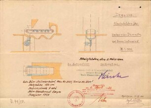 Dampfkessel der Firma Deutsche Gold- und Silberscheideanstalt, vormals Rössler Werk, in Rheinfelden (Baden)