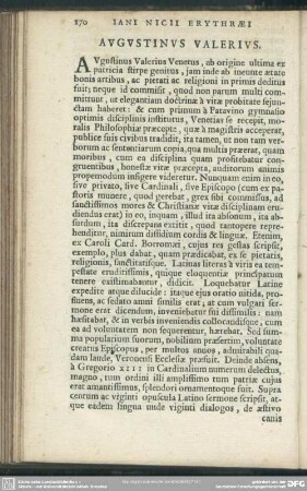 Augustinus Valerius