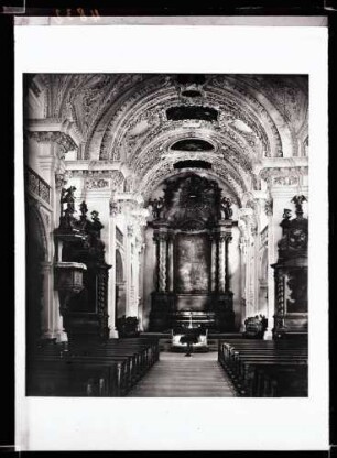 Schloßkirche; Inneres nach Osten