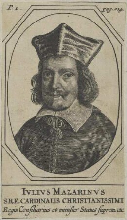 Bildnis von Kardinal Ivlivs Mazarinvs