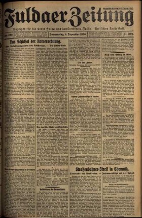 Ausgabe vom Donnerstag, den 04. Dezember 1930.