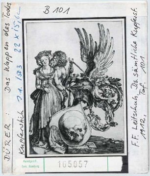 Albrecht Dürer: Das Wappen des Todes, B 101