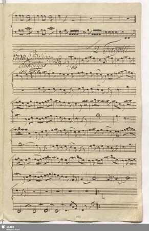 1798. Cavatina: Lilla mia dove sei / Martín y Soler, V.