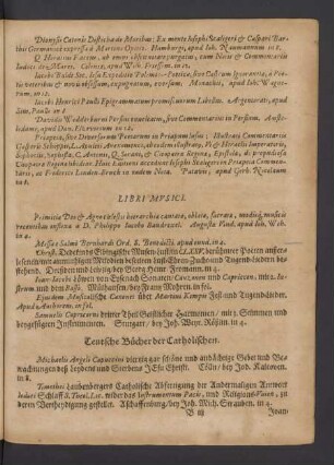 Teutsche Bücher der Catholischen.