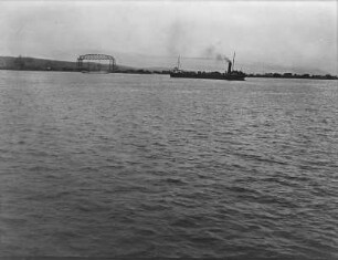 Duluth : Der Hafen von Duluth vom Lake Superior aus gesehen