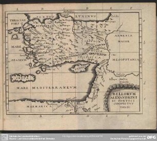 Bellorum Alexandrini Et Pontici Conspectus Tab. IV.