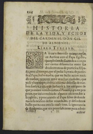 Libro Tercero.