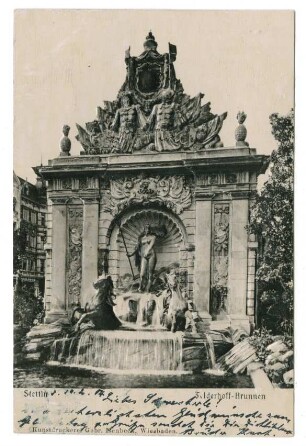 Stettin. Felderhoff-Brunnen