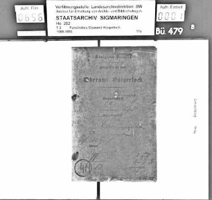 Hart: Ehekonsense, I. Band, von B - J