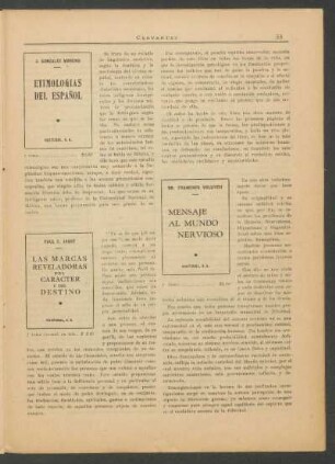 Etimologías del español