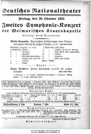 Zweites Symphonie-Konzert