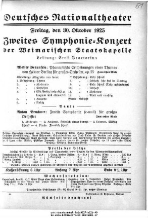 Zweites Symphonie-Konzert