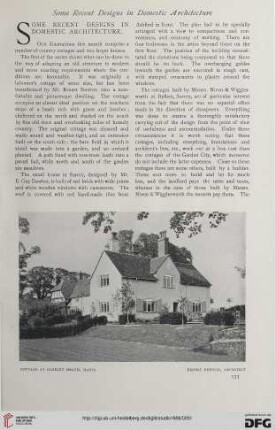 36: Some recent designs in domestic architecture