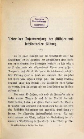 Reden und Aufsätze, [2]. Neue Folge
