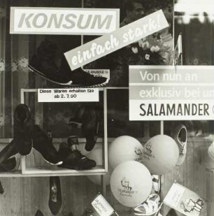 Konsum-Schuhgeschäft