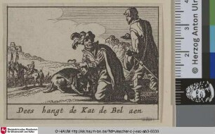 Dees hangt de Kat de Bel aen