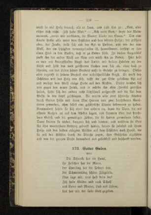 173. Gottes Gaben.
