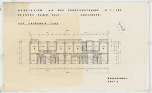 Wohnhäuser Sudetenstraße / Altvaterstraße, Geretsried: Grundriss Erdgeschoss 1:100