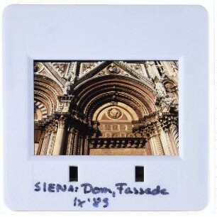 Siena, Dom : Fassade