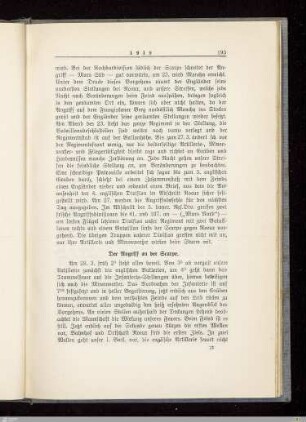 Der Angriff an der Scarpe