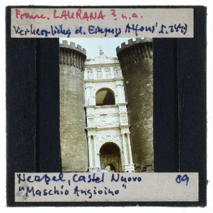 Neapel, Castel Nuovo,Neapel, Castel Nuovo, Triumphbogen : Triumphbogen, Eingang