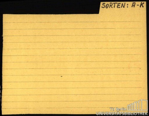 GLOXINIEN: Sorten A-K