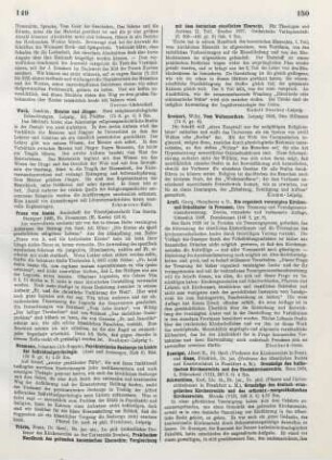 149-150 [Rezension] Triebs, Franz, Praktisches Handbuch des geltenden kanonischen Eherechts in Vergleichung mit dem deutschen staatlichen Eherecht