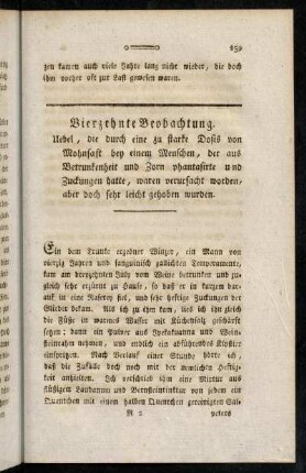 259-268, Vierzehnte - Sechzehnte Beobachtung.