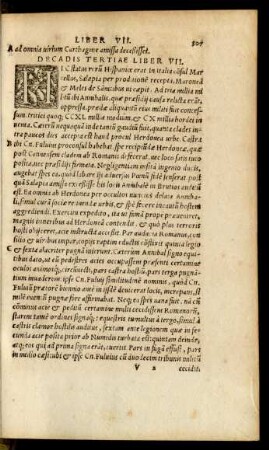 Decadis Tertiae Liber VII.