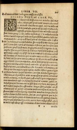 Decadis Tertiae Liber VII.