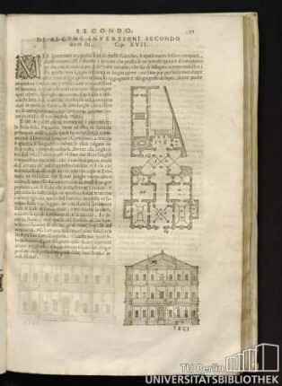 Di Alcuni inventione secondo Cap. XVII