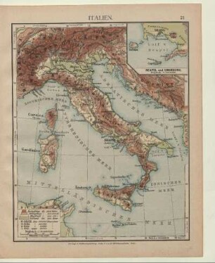 Italien, Neapel und Umgebung