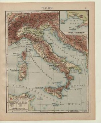 Italien, Neapel und Umgebung