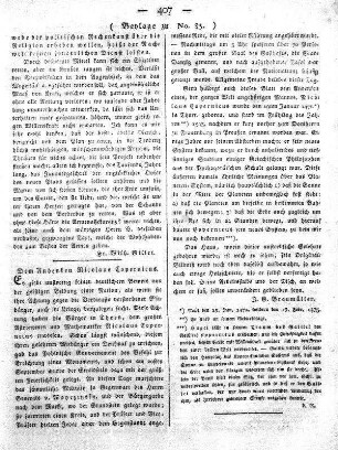 Beylage zu No. 85.