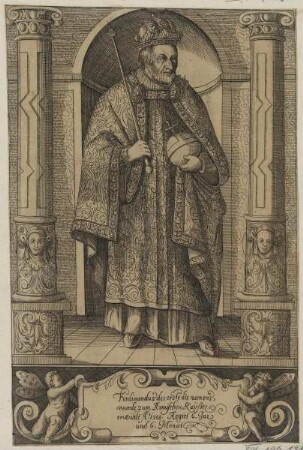 Bildnis des Ferdinandus I., römisch-deutscher Kaiser
