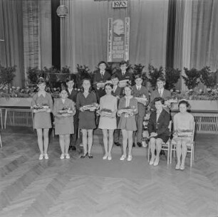 Jugendweihe sorbische Oberschule