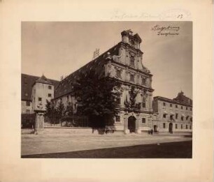 Zeughaus, Augsburg: Giebelansicht