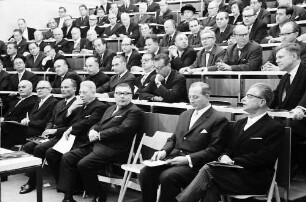 Freiburg: Einweihungsfeier der HNO-Augenklinik Freiburg, Auditorium im Hörsaal