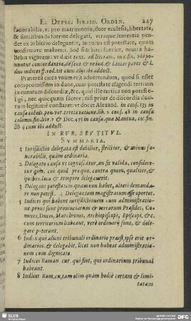 De nullitate ex defectu iurisdictionis delegatæ